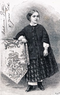 Portrait of Adelina Patti