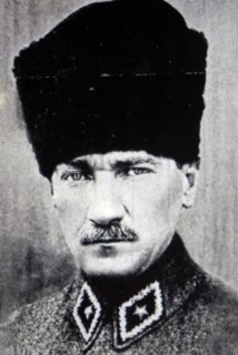 Photographic portrait of Mustafa Kemal Atatürk