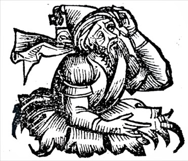 Engraving depicting Parmenides