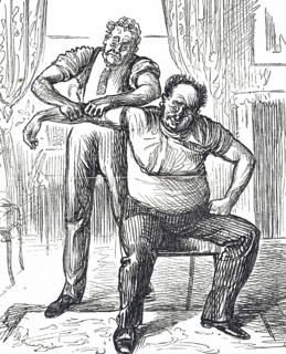 A doctor assessing a patient who is recovering from a broken arm