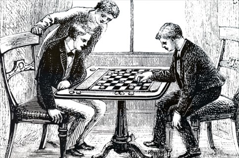A game of draughts