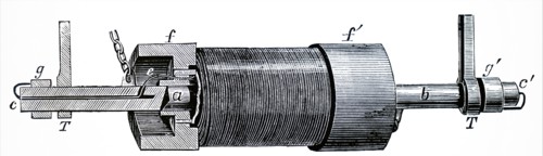An electromagnet used in a railway brake