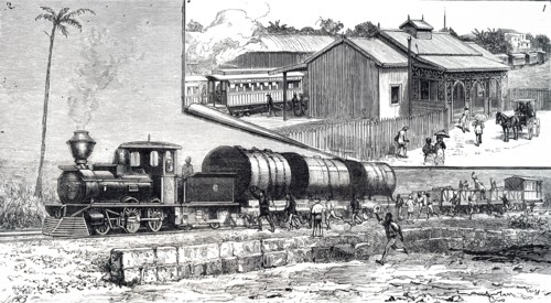 How rail transportation in Barbados evolved