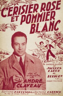 French song book 'Cerisier rose et pommier blanc' by