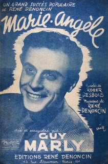 Songbook for ' Marie Angel' circa 1950