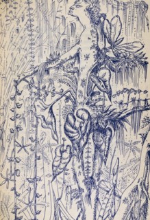 Illustration from 'Martinique, Snake Charmer'