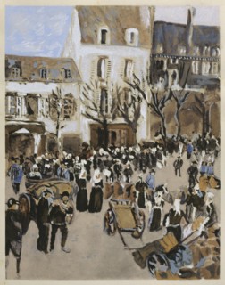The Coast, painted in 1927, by Max Jacob