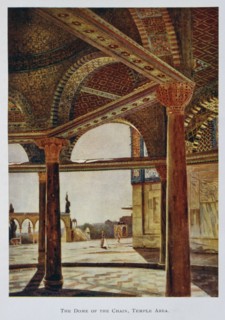 Har el Haram the Dome of the Rock, Temple Mount, Jerusalem, Palestine 1906