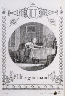 Illustration from 'ABA‰CA‰DAIRE DES PETITS GOURMANDS'