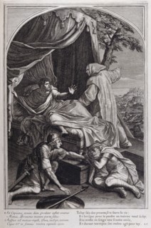 Illustration from 'La vie de St Bruno, fondateur de l'ordre des Chartreux' Paris 1660