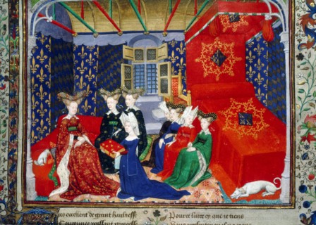 miniature painted by the Master of the Cite des Dames