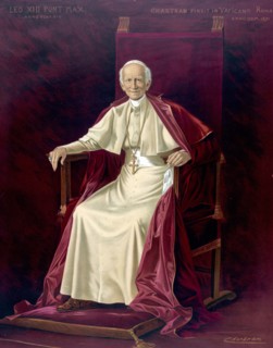 Portrait of Pope Leo XIII