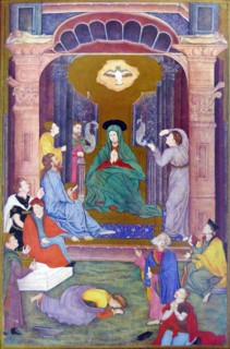 The Virgin with the disciples