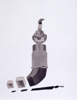 Bric a brac 1984, collage by Robert Benayoun