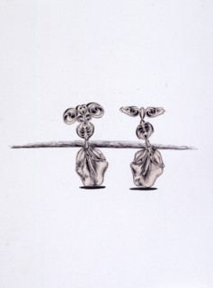Bric a brac 1984, collage by Robert Benayoun