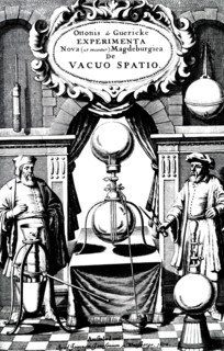 Title page of 'The new (so-called) Magdeburg experiments of Otto von Guericke' by Otto von Guericke