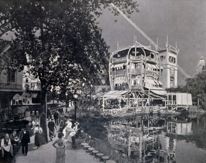 Image of the Blue Pavilion; in one of the most charming corners of the Exhibition,