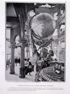 Photograph taken during the Exposition Universelle (World Fair) Paris, 1900