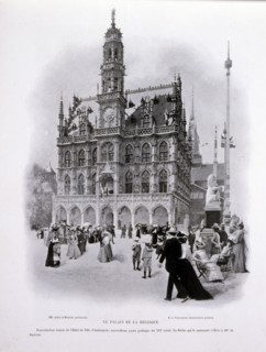 Photograph taken during the Exposition Universelle (World Fair) Paris, 1900