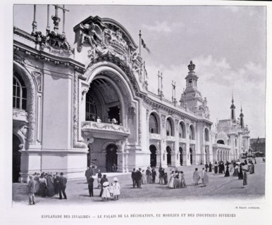 Photograph of the Palace of Decorative Arts