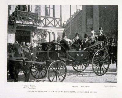 Photograph taken during the Exposition Universelle (World Fair) Paris, 1900