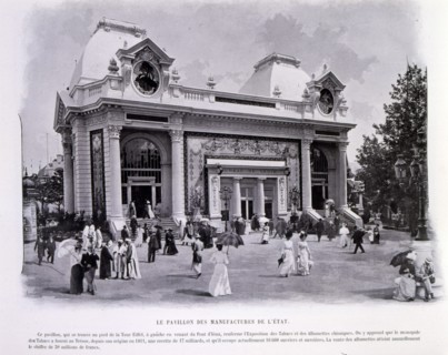 Photograph taken during the Exposition Universelle (World Fair) Paris, 1900