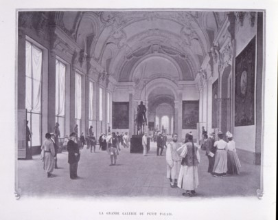 Photograph taken during the Exposition Universelle (World Fair) Paris, 1900