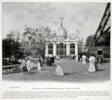 Photograph taken during the Exposition Universelle (World Fair) Paris, 1900