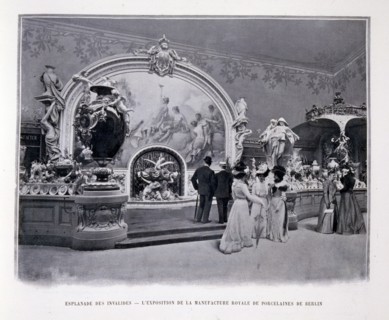 Photograph taken during the Exposition Universelle (World Fair) Paris, 1900