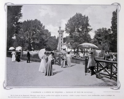 Photograph taken during the Exposition Universelle (World Fair) Paris, 1900