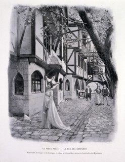 Photograph taken during the Exposition Universelle (World Fair) Paris, 1900