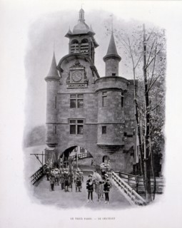 Photograph taken during the Exposition Universelle (World Fair) Paris, 1900