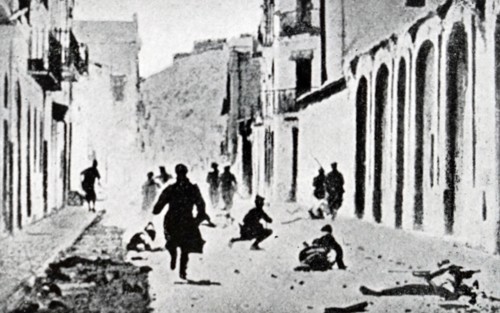 Lleida (Lerida), served as a key defense point for Barcelona during the Spanish Civil War, and fell