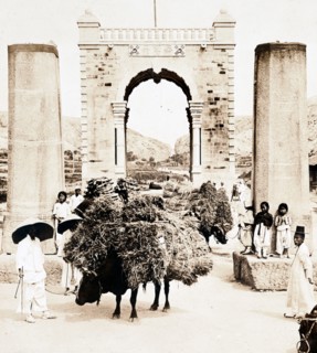 Independence Gate (Dongnimmun) memorial gate in Seoul