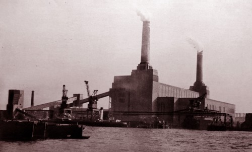 The Central Elecricity Board's power station at Battersea, London