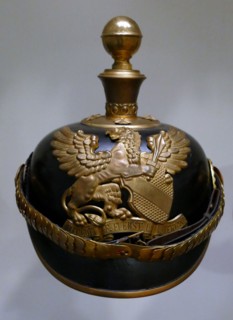 Helmet for artillery officers, Grand Duchy of Baden, Germany, 1897