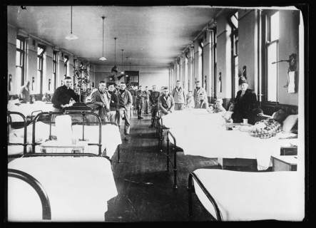American ward at the Fourth Scottish General Hospital in Glasgow