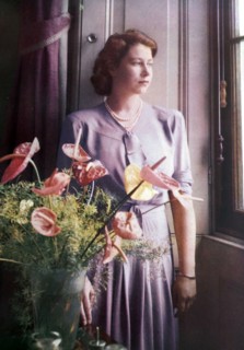 Princess Elizabeth (later Queen Elizabeth II of England) in 1950