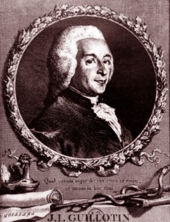 Joseph-Ignace Guillotin was a French physician, politician, and freemason