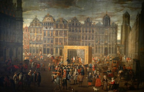 A Theatre of Actors on the Grand Place