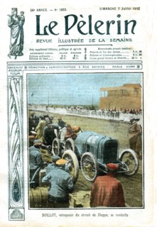 Boillot, vainqueur du circuit de Dieppe