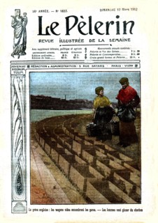 Strike of English miners