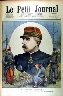 General Duchesne, Commander of the Expeditionary Force in Madagascar