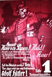 Nazi  Party electoral propaganda poster