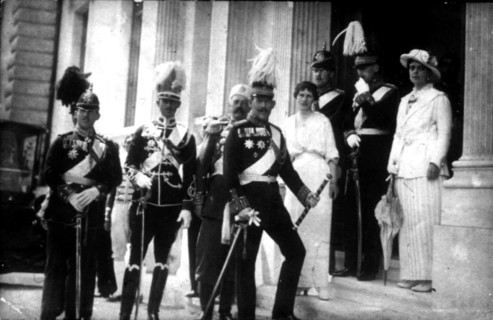 Constantine I and his aides-de-camp