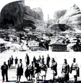 War of the Balkans, The Kalambaka border where the first insurgents left from