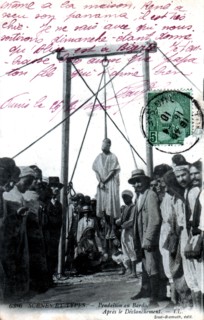 Tunisia, a hanging at the Bardo