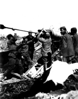 Balkans War, Montenegrin cannon at Maritzen Hill