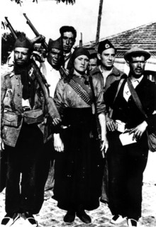 Miliciens de l'Armée populaire de la République espagnole, 1936