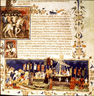 The "Ost" of the Knights of the Holy Spirit under the banner of the King of France